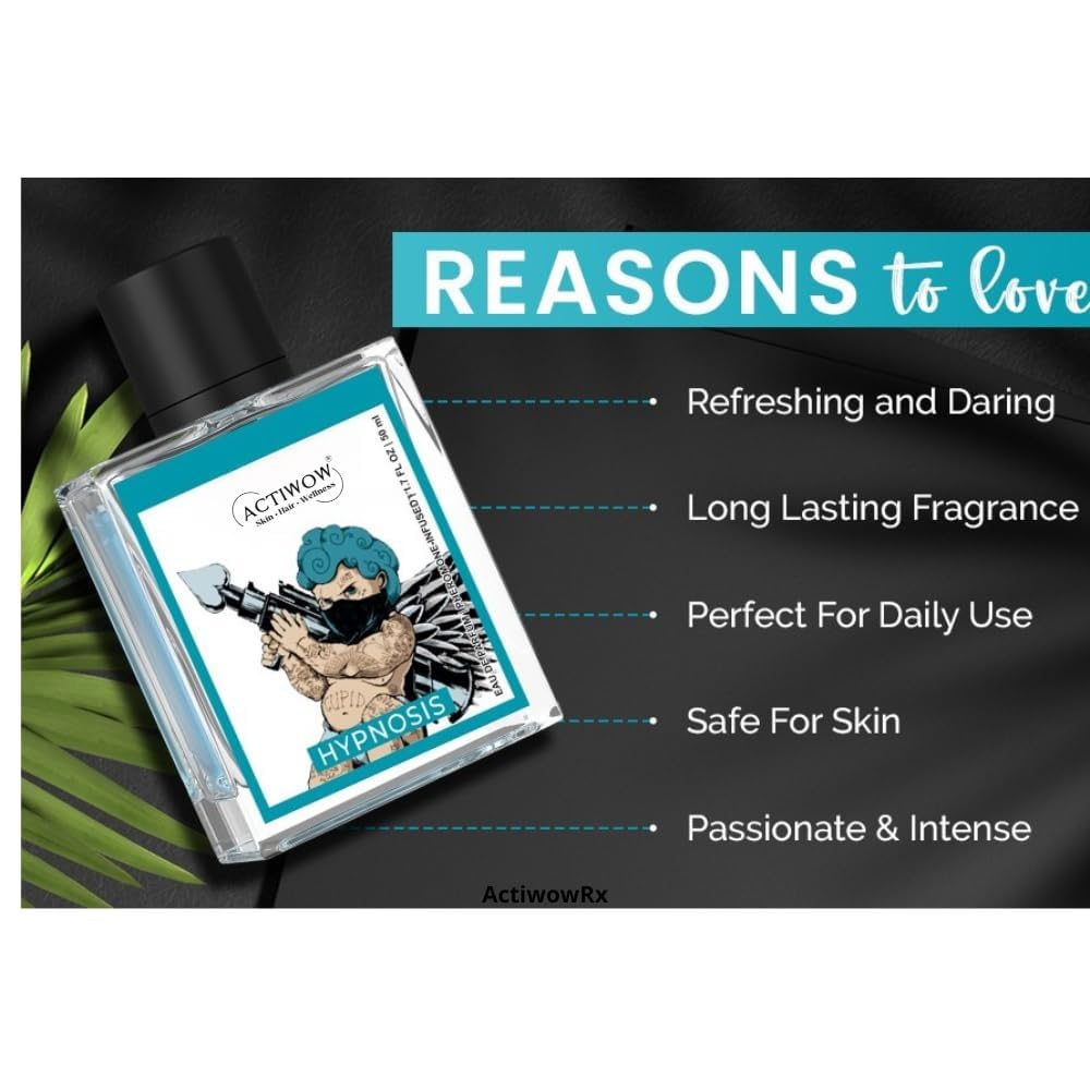 Cupid Fragrances Original Cologne for Men with Unique Fragrance Formula 50ml Perfume