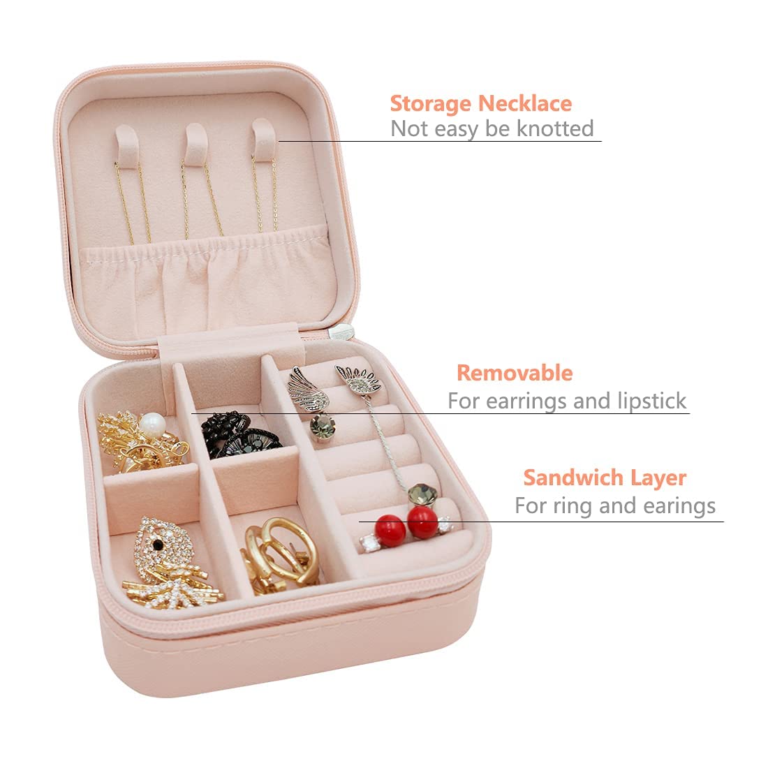 Leather Small Jewelry Box